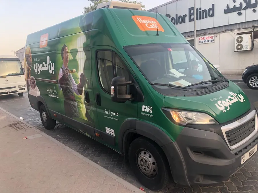 Delivery Van Branding