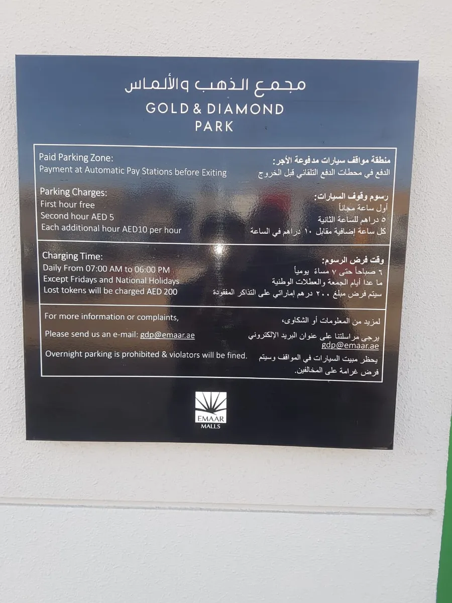Parking Signs